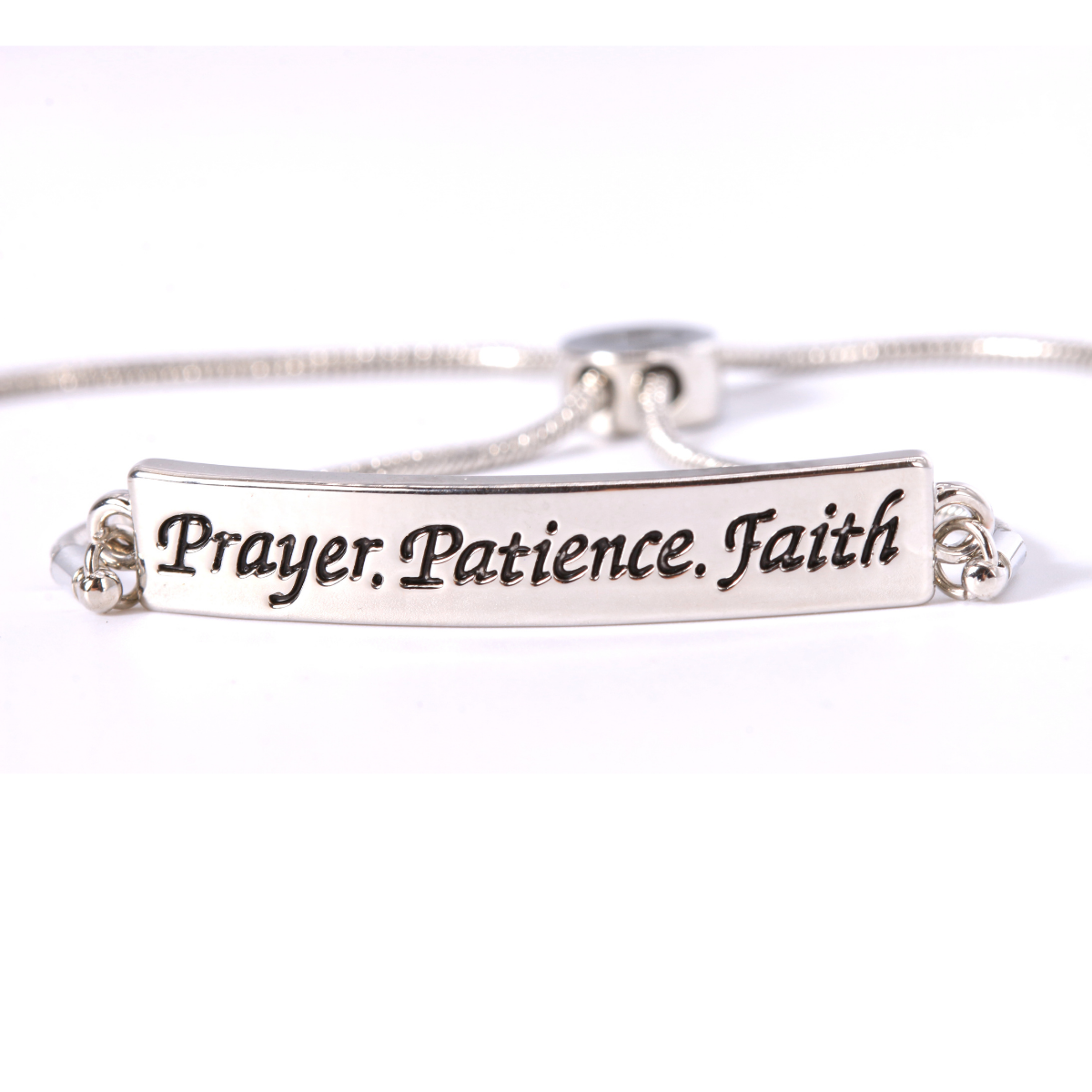 Prayer Patience Faith Bracelet
