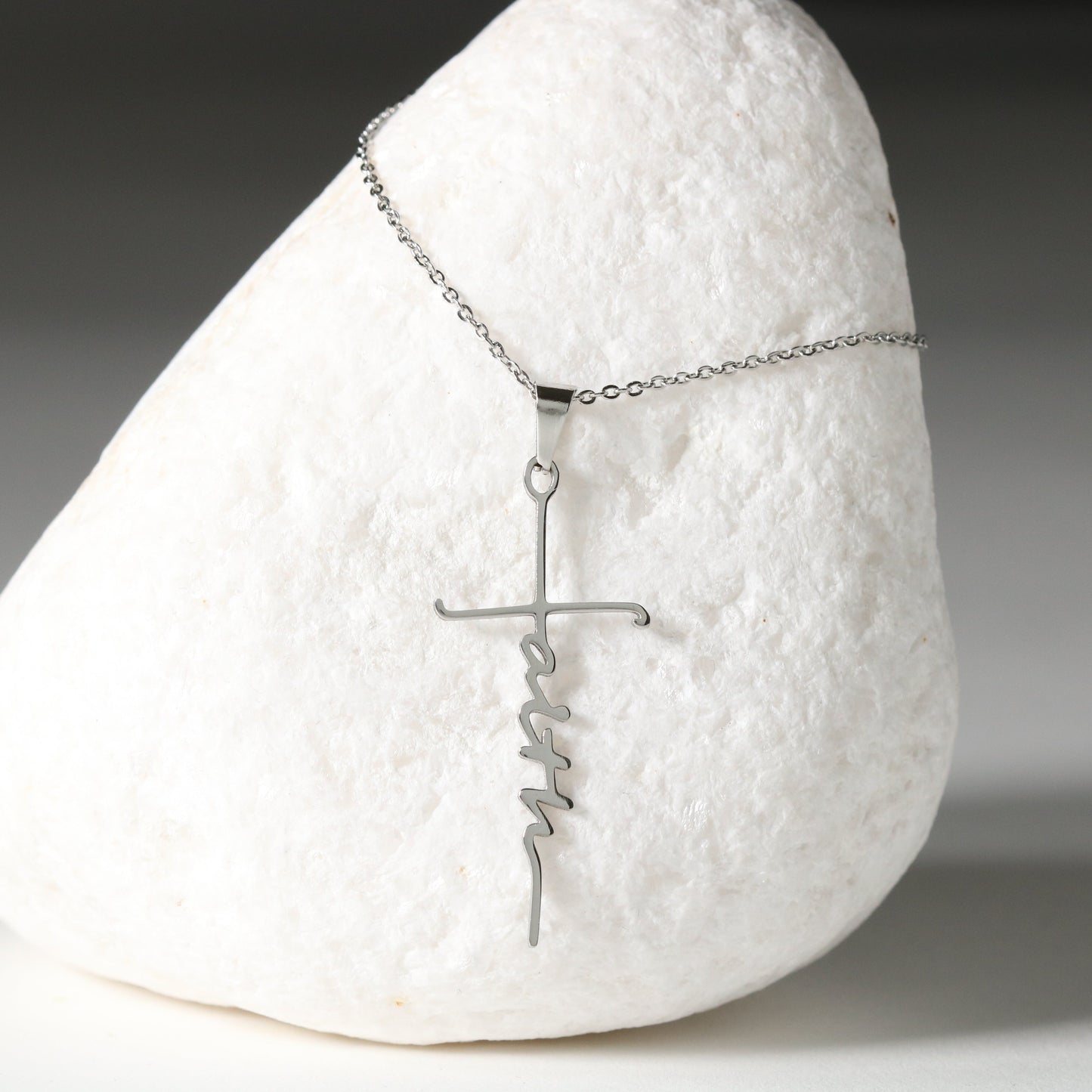 Faith Necklace With Message Card